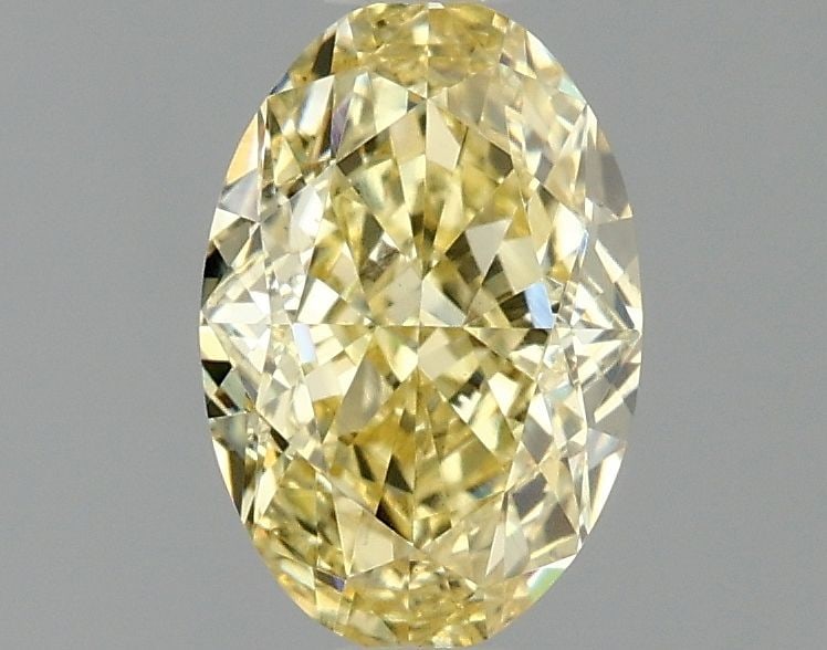 Loose Diamond - OVAL 1.02ct Fancy Intense Yellow VS1: Loose Diamond - OVAL 1.02ct Fancy Intense Yellow VS1 Source: This is a real non-mined Diamond that has been grown in a lab Shape: OVAL Carats: 1.02 Color: Fancy Intense Yellow Certification: IGI Video