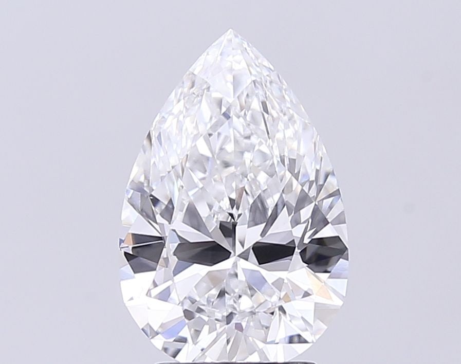 Loose Diamond - PEAR 3.02ct D VVS2: Loose Diamond - PEAR 3.02ct D VVS2 Source: This is a real non-mined Diamond that has been grown in a lab Shape: PEAR Carats: 3.02 Color: D Clarity: VVS2 Certification: IGI Additional images available