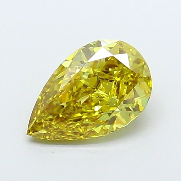 Loose Diamond - PEAR 2.1ct Fancy Intense Yellow VS1: Loose Diamond - PEAR 2.1ct Fancy Intense Yellow VS1 Source: This is a real non-mined Diamond that has been grown in a lab Shape: PEAR Carats: 2.1 Color: Fancy Intense Yellow Certification: IGI Video: