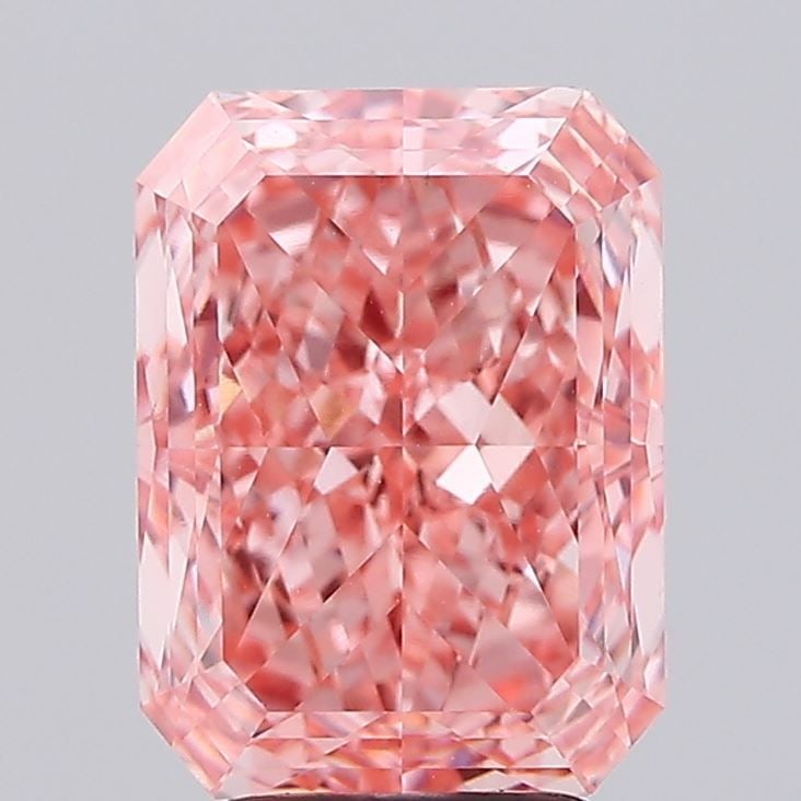 Loose Diamond - RADIANT 4.53ct Fancy Vivid Pink VVS2: Loose Diamond - RADIANT 4.53ct Fancy Vivid Pink VVS2 Source: This is a real non-mined Diamond that has been grown in a lab Shape: RADIANT Carats: 4.53 Color: Fancy Vivid Pink Certification: IGI Video: