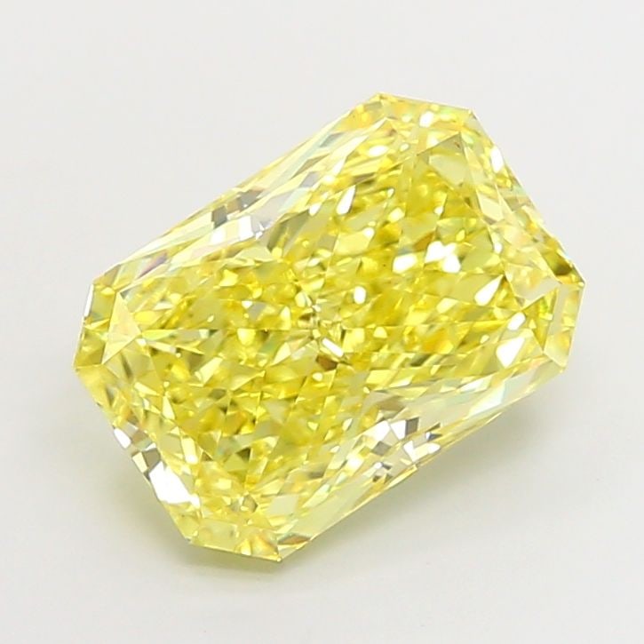 Loose Diamond - RADIANT 5.09ct Fancy Intense Yellow VS1: Loose Diamond - RADIANT 5.09ct Fancy Intense Yellow VS1 Source: This is a real non-mined Diamond that has been grown in a lab Shape: RADIANT Carats: 5.09 Color: Fancy Intense Yellow Certification: IGI