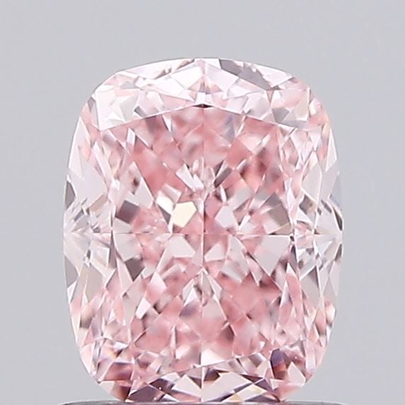 Loose Diamond - CUSHION MODIFIED 1.01ct Fancy Vivid Pink VVS1: Loose Diamond - CUSHION MODIFIED 1.01ct Fancy Vivid Pink VVS1 Source: This is a real non-mined Diamond that has been grown in a lab Shape: CUSHION MODIFIED Carats: 1.01 Color: Fancy Vivid Pink Certifi