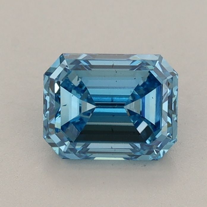 Loose Diamond - EMERALD 0.99ct Fancy Vivid Blue VS2: Loose Diamond - EMERALD 0.99ct Fancy Vivid Blue VS2 Source: This is a real non-mined Diamond that has been grown in a lab Shape: EMERALD Carats: 0.99 Color: Fancy Vivid Blue Certification: IGI Video: