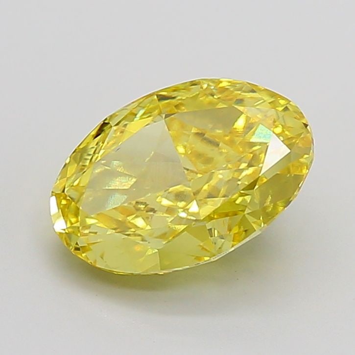 Loose Diamond - OVAL 4.01ct Fancy Vivid Yellow VS1: Loose Diamond - OVAL 4.01ct Fancy Vivid Yellow VS1 Source: This is a real non-mined Diamond that has been grown in a lab Shape: OVAL Carats: 4.01 Color: Fancy Vivid Yellow Certification: IGI Video: