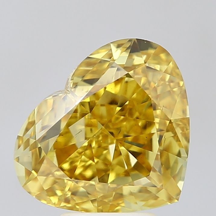 Loose Diamond - CUSHION MODIFIED 1.83ct Fancy Vivid Yellow VS2: Loose Diamond - CUSHION MODIFIED 1.83ct Fancy Vivid Yellow VS2 Source: This is a real non-mined Diamond that has been grown in a lab Shape: CUSHION MODIFIED Carats: 1.83 Color: Fancy Vivid Yellow Cert