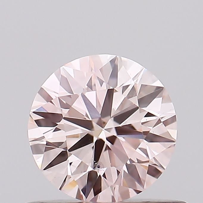 Loose Diamond - ROUND 0.45ct Fancy Light Pink SI1: Loose Diamond - ROUND 0.45ct Fancy Light Pink SI1 Source: This is a real non-mined Diamond that has been grown in a lab Shape: ROUND Carats: 0.45 Color: Fancy Light Pink Certification: IGI Video: