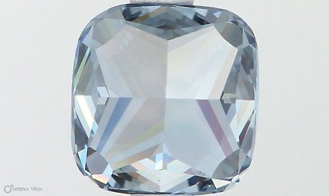 Loose Diamond - CUSHION MODIFIED 1.33ct Fancy Vivid Blue VVS2: Loose Diamond - CUSHION MODIFIED 1.33ct Fancy Vivid Blue VVS2 Source: This is a real non-mined Diamond that has been grown in a lab Shape: CUSHION MODIFIED Carats: 1.33 Color: Fancy Vivid Blue Certifi