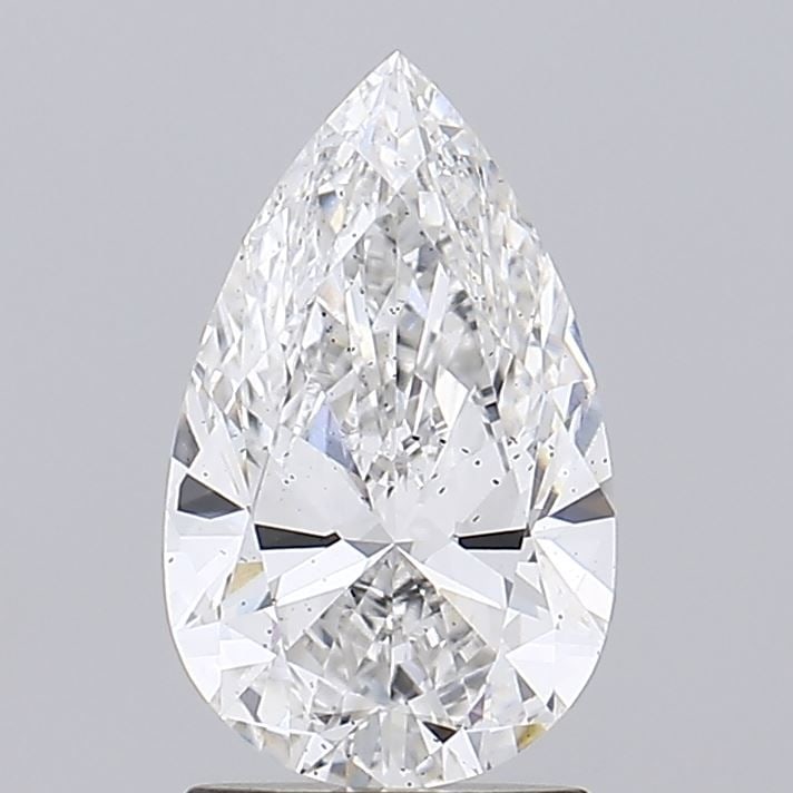 Loose Diamond - PEAR 1.58ct E SI1: Loose Diamond - PEAR 1.58ct E SI1 Source: This is a real non-mined Diamond that has been grown in a lab Shape: PEAR Carats: 1.58 Color: E Clarity: SI1 Certification: IGI Video: