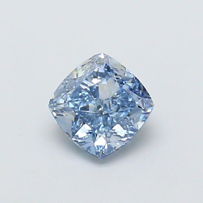 Loose Diamond - CUSHION MODIFIED 1.02ct Fancy Vivid Blue VVS2: Loose Diamond - CUSHION MODIFIED 1.02ct Fancy Vivid Blue VVS2 Source: This is a real non-mined Diamond that has been grown in a lab Shape: CUSHION MODIFIED Carats: 1.02 Color: Fancy Vivid Blue Certifi