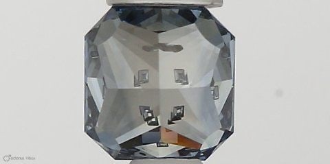 Loose Diamond - SQUARE RADIANT 0.34ct Fancy Vivid Blue I1 (1 of 1)
