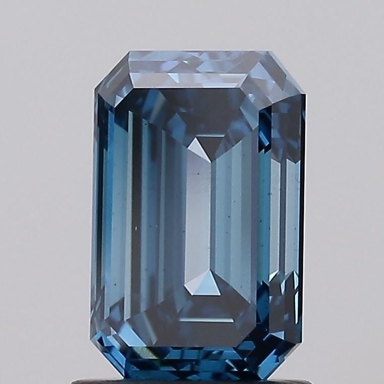 Loose Diamond - EMERALD 1.68ct Fancy Deep Blue VS2 (1 of 1)