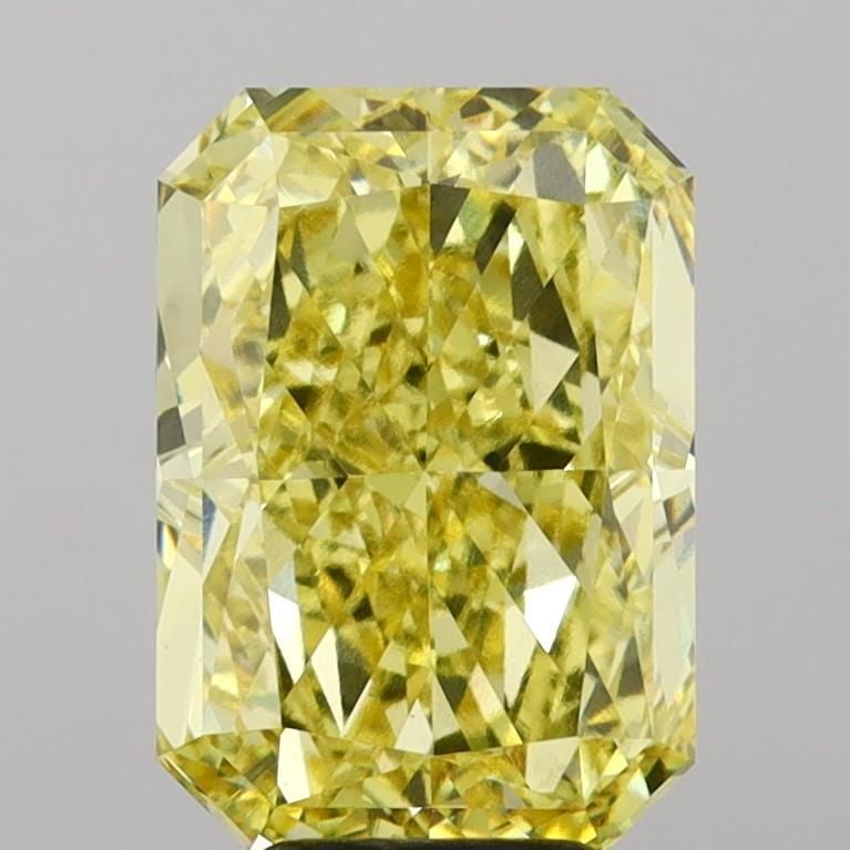 Loose Diamond - RADIANT 6.07ct Fancy Intense Yellow VVS2: Loose Diamond - RADIANT 6.07ct Fancy Intense Yellow VVS2 Source: This is a real non-mined Diamond that has been grown in a lab Shape: RADIANT Carats: 6.07 Color: Fancy Intense Yellow Certification: IG