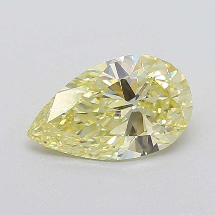 Loose Diamond - PEAR 2.3ct Fancy Yellow VS1: Loose Diamond - PEAR 2.3ct Fancy Yellow VS1 Source: This is a real non-mined Diamond that has been grown in a lab Shape: PEAR Carats: 2.3 Color: Fancy Yellow Certification: IGI Additional images avail