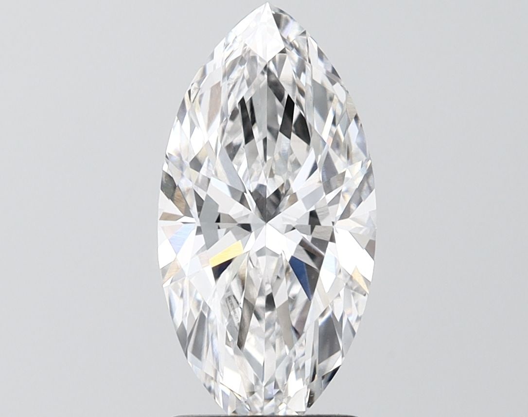Loose Diamond - MARQUISE 2.07ct D VVS2: Loose Diamond - MARQUISE 2.07ct D VVS2 Source: This is a real non-mined Diamond that has been grown in a lab Shape: MARQUISE Carats: 2.07 Color: D Clarity: VVS2 Certification: IGI Video: