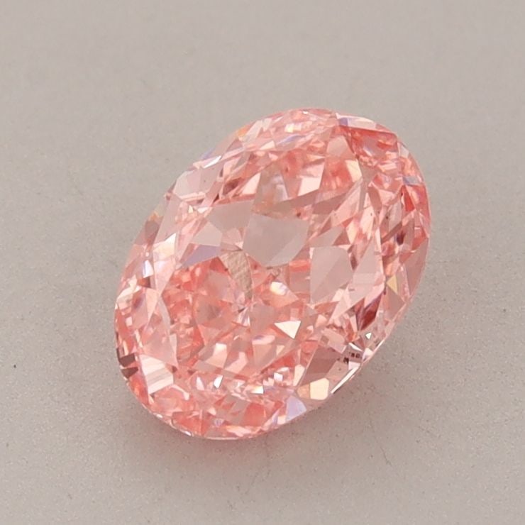Loose Diamond - OVAL 1.07ct Fancy Vivid Pink VS1: Loose Diamond - OVAL 1.07ct Fancy Vivid Pink VS1 Source: This is a real non-mined Diamond that has been grown in a lab Shape: OVAL Carats: 1.07 Color: Fancy Vivid Pink Certification: IGI Video: