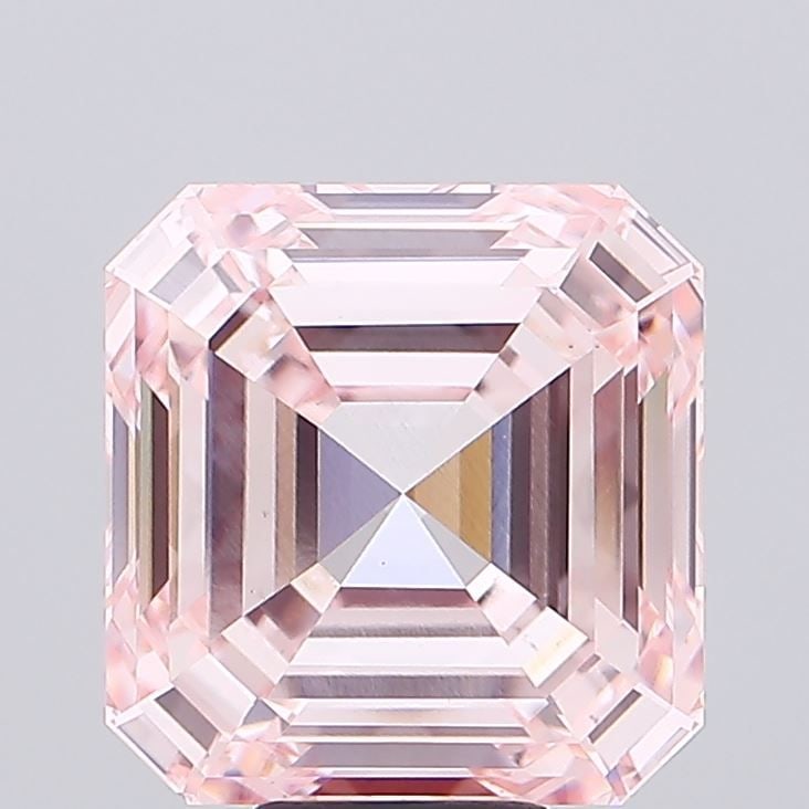 Loose Diamond - ASSCHER 10.05ct Fancy Intense Pink VS1: Loose Diamond - ASSCHER 10.05ct Fancy Intense Pink VS1 Source: This is a real non-mined Diamond that has been grown in a lab Shape: ASSCHER Carats: 10.05 Color: Fancy Intense Pink Certification: IGI V
