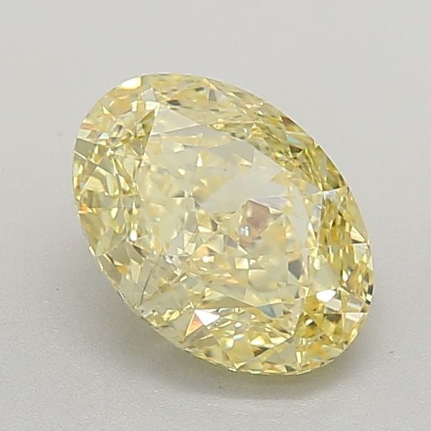 Loose Diamond - OVAL 2.2ct Fancy Intense Yellow VS2: Loose Diamond - OVAL 2.2ct Fancy Intense Yellow VS2 Source: This is a real non-mined Diamond that has been grown in a lab Shape: OVAL Carats: 2.2 Color: Fancy Intense Yellow Certification: IGI Video:
