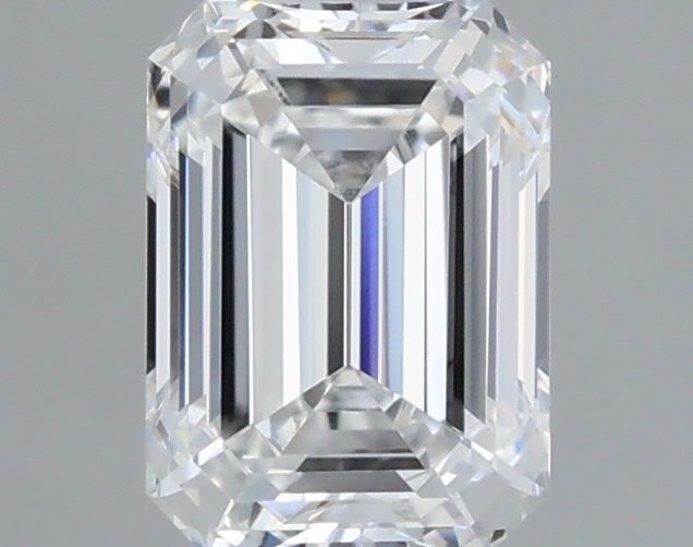 Loose Diamond - EMERALD 0.59ct D VVS1: Loose Diamond - EMERALD 0.59ct D VVS1 Source: This is a real non-mined Diamond that has been grown in a lab Shape: EMERALD Carats: 0.59 Color: D Clarity: VVS1 Certification: IGI Video: