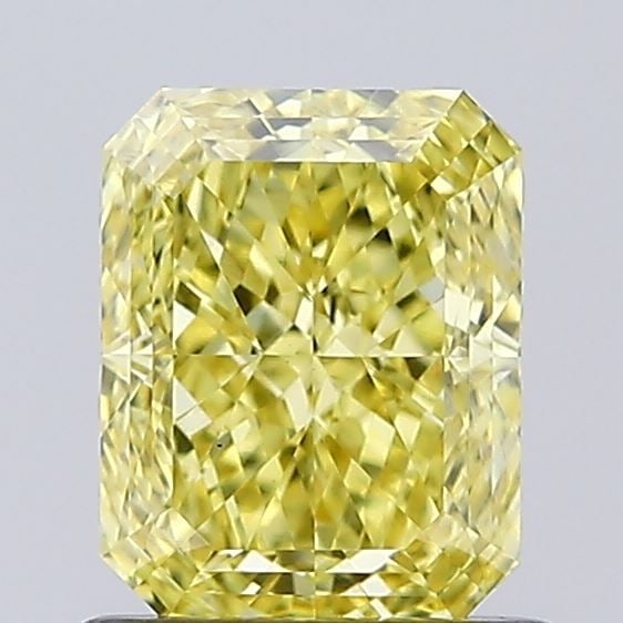 Loose Diamond - RADIANT 1.02ct Fancy Intense Yellow VS1: Loose Diamond - RADIANT 1.02ct Fancy Intense Yellow VS1 Source: This is a real non-mined Diamond that has been grown in a lab Shape: RADIANT Carats: 1.02 Color: Fancy Intense Yellow Certification: IGI