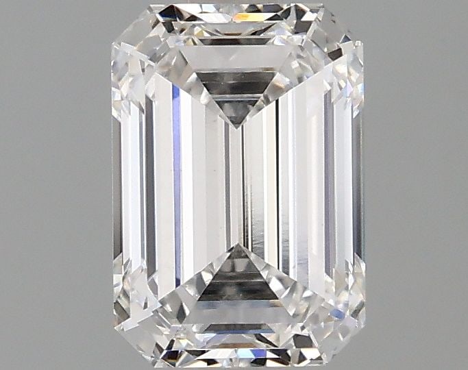 Loose Diamond - EMERALD 1.59ct E VVS2: Loose Diamond - EMERALD 1.59ct E VVS2 Source: This is a real non-mined Diamond that has been grown in a lab Shape: EMERALD Carats: 1.59 Color: E Clarity: VVS2 Certification: IGI Video: