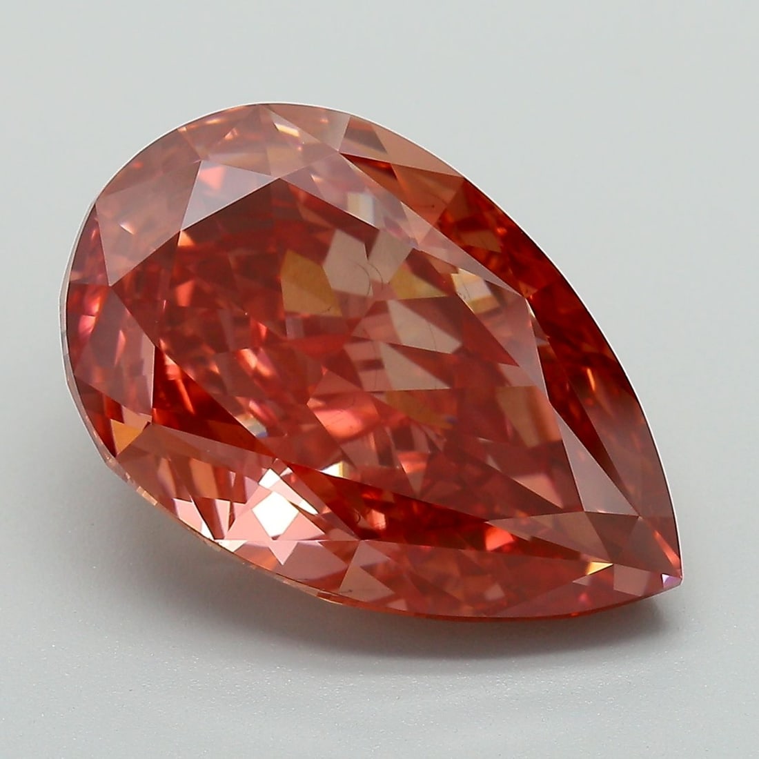 Loose Diamond - PEAR 9.28ct Fancy Vivid Pink VS2: Loose Diamond - PEAR 9.28ct Fancy Vivid Pink VS2 Source: This is a real non-mined Diamond that has been grown in a lab Shape: PEAR Carats: 9.28 Color: Fancy Vivid Pink Certification: IGI Video: