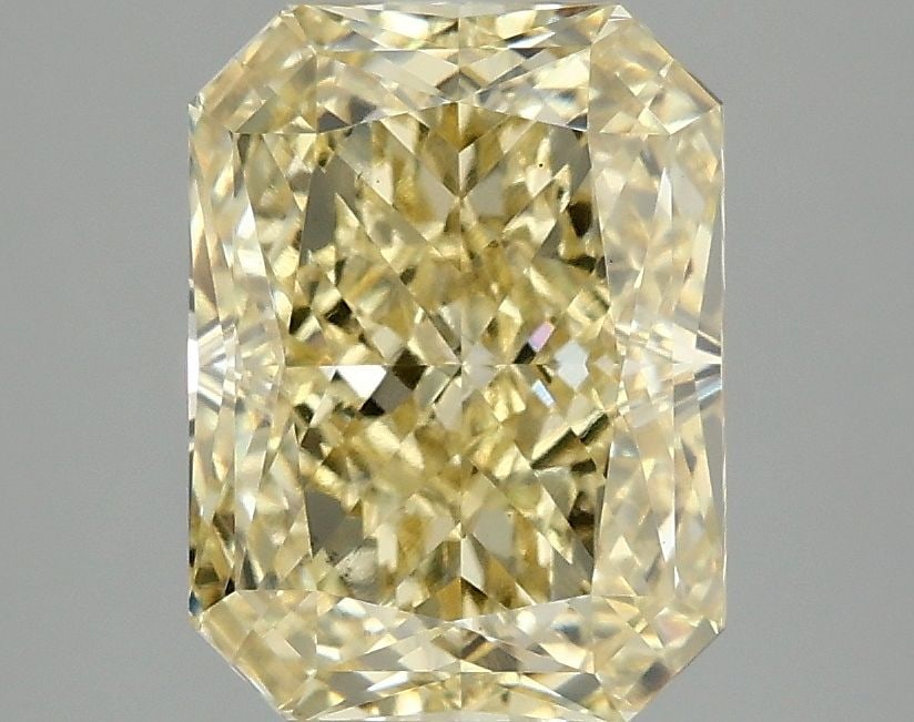 Loose Diamond - RADIANT 3.09ct Fancy Intense Yellow VS1: Loose Diamond - RADIANT 3.09ct Fancy Intense Yellow VS1 Source: This is a real non-mined Diamond that has been grown in a lab Shape: RADIANT Carats: 3.09 Color: Fancy Intense Yellow Certification: IGI