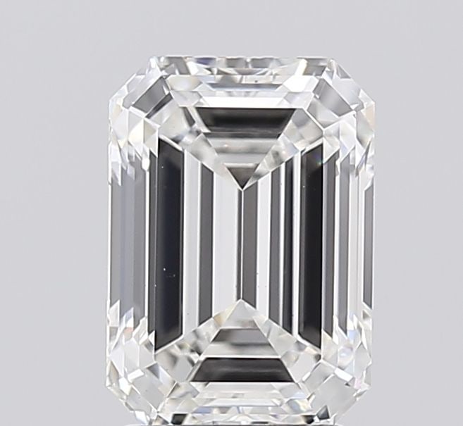 Loose Diamond - EMERALD 2.54ct E VVS2: Loose Diamond - EMERALD 2.54ct E VVS2 Source: This is a real non-mined Diamond that has been grown in a lab Shape: EMERALD Carats: 2.54 Color: E Clarity: VVS2 Certification: IGI Video: