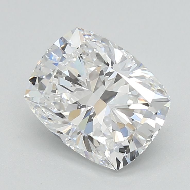 Loose Diamond - CUSHION MODIFIED 1.85ct D VVS1: Loose Diamond - CUSHION MODIFIED 1.85ct D VVS1 Source: This is a real non-mined Diamond that has been grown in a lab Shape: CUSHION MODIFIED Carats: 1.85 Color: D Clarity: VVS1 Certification: IGI Vide
