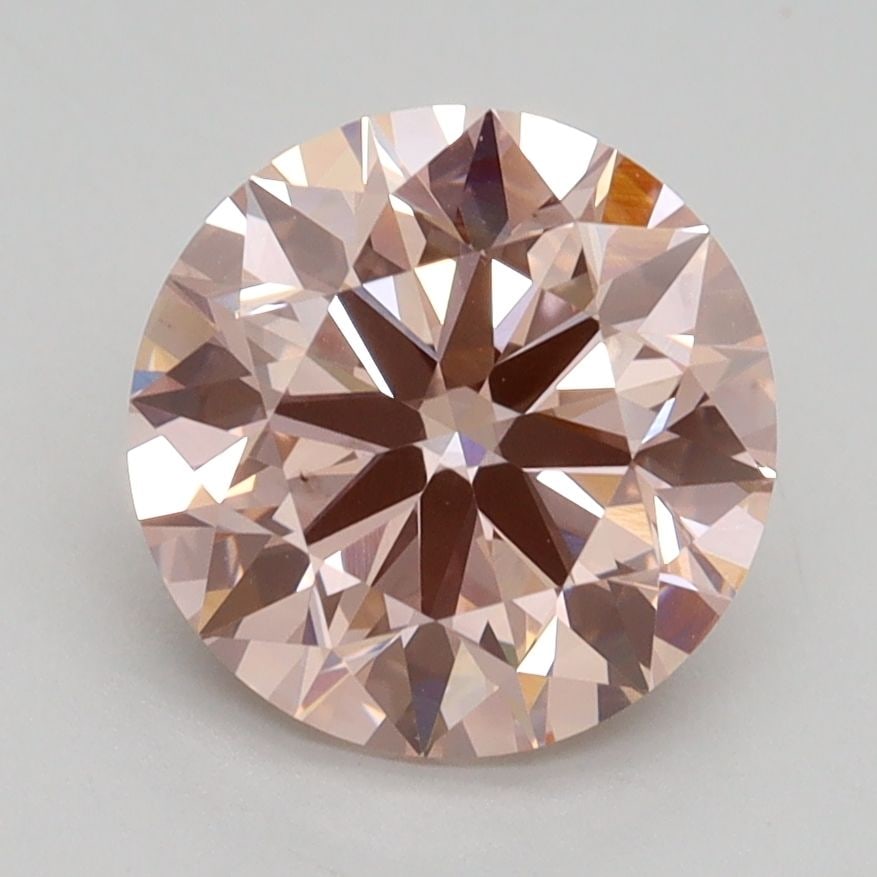 Ideal Loose Diamond - ROUND 2.5ct Fancy Intense Pink VS1: Ideal Loose Diamond - ROUND 2.5ct Fancy Intense Pink VS1 Source: This is a real non-mined Diamond that has been grown in a lab Shape: ROUND Carats: 2.5 Color: Fancy Intense Pink Certification: IGI Vid