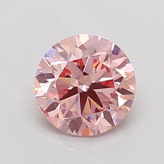 Loose Diamond - ROUND 0.81ct Fancy Vivid Pink VS2: Loose Diamond - ROUND 0.81ct Fancy Vivid Pink VS2 Source: This is a real non-mined Diamond that has been grown in a lab Shape: ROUND Carats: 0.81 Color: Fancy Vivid Pink Certification: NONE Additional