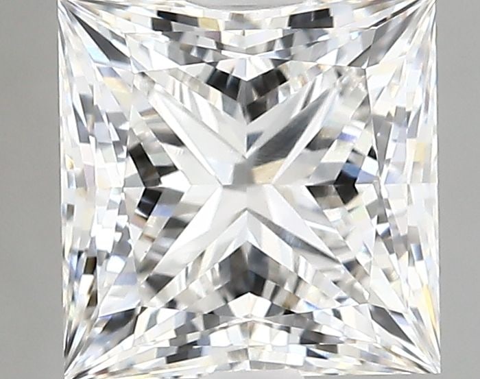 Loose Diamond - PRINCESS 2.35ct E VVS2: Loose Diamond - PRINCESS 2.35ct E VVS2 Source: This is a real non-mined Diamond that has been grown in a lab Shape: PRINCESS Carats: 2.35 Color: E Clarity: VVS2 Certification: IGI Video: