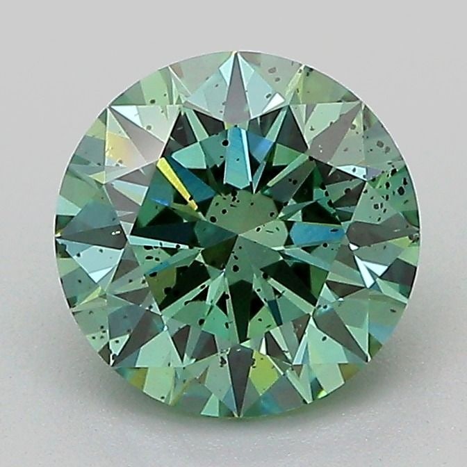 Ideal Loose Diamond - ROUND 1.54ct Fancy Vivid Green SI2: Ideal Loose Diamond - ROUND 1.54ct Fancy Vivid Green SI2 Source: This is a real non-mined Diamond that has been grown in a lab Shape: ROUND Carats: 1.54 Color: Fancy Vivid Green Certification: IGI Vid