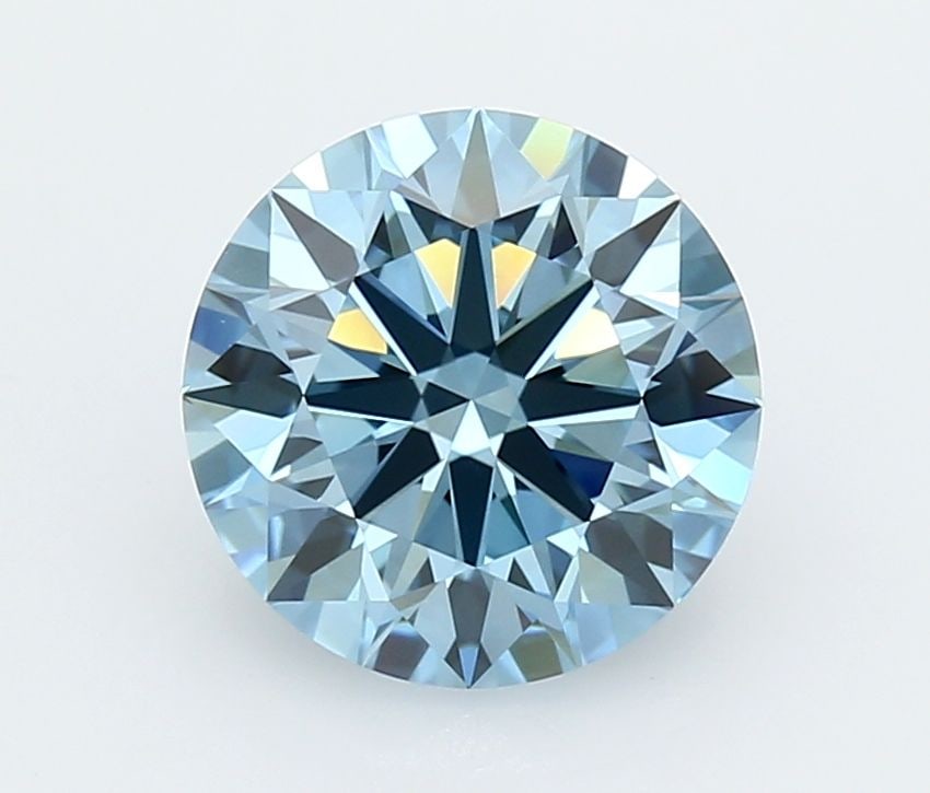 Ideal Loose Diamond - ROUND 2.72ct Fancy Vivid Blue VVS2: Ideal Loose Diamond - ROUND 2.72ct Fancy Vivid Blue VVS2 Source: This is a real non-mined Diamond that has been grown in a lab Shape: ROUND Carats: 2.72 Color: Fancy Vivid Blue Certification: IGI Vide