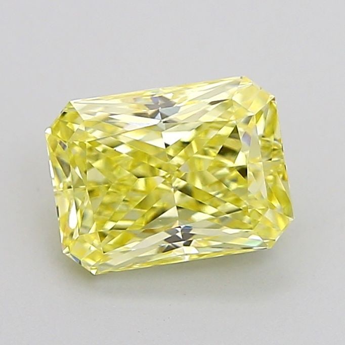 Loose Diamond - RADIANT 1.52ct Fancy Intense Yellow VVS2: Loose Diamond - RADIANT 1.52ct Fancy Intense Yellow VVS2 Source: This is a real non-mined Diamond that has been grown in a lab Shape: RADIANT Carats: 1.52 Color: Fancy Intense Yellow Certification: IG