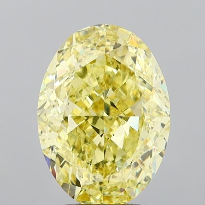 Loose Diamond - OVAL 5.17ct Fancy Yellow VS2: Loose Diamond - OVAL 5.17ct Fancy Yellow VS2 Source: This is a real non-mined Diamond that has been grown in a lab Shape: OVAL Carats: 5.17 Color: Fancy Yellow Certification: IGI Video: