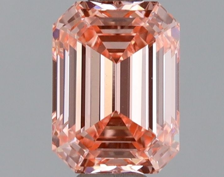 Loose Diamond - EMERALD 1.09ct Fancy Vivid Pink VVS2 (1 of 1)