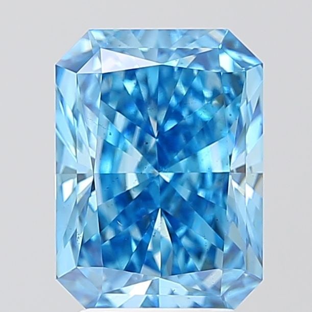 Loose Diamond - RADIANT 3.22ct Fancy Vivid Blue VS2: Loose Diamond - RADIANT 3.22ct Fancy Vivid Blue VS2 Source: This is a real non-mined Diamond that has been grown in a lab Shape: RADIANT Carats: 3.22 Color: Fancy Vivid Blue Certification: IGI Video: