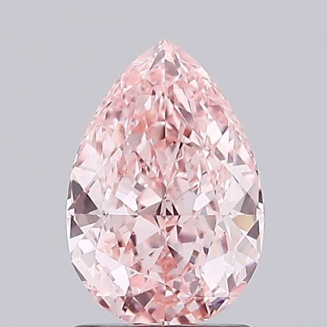 Loose Diamond - PEAR 1.6ct Fancy Intense Pink VS1: Loose Diamond - PEAR 1.6ct Fancy Intense Pink VS1 Source: This is a real non-mined Diamond that has been grown in a lab Shape: PEAR Carats: 1.6 Color: Fancy Intense Pink Certification: IGI Video: