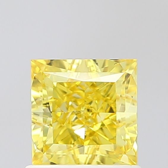 Loose Diamond - PRINCESS 1.1ct Fancy Vivid Yellow VS1: Loose Diamond - PRINCESS 1.1ct Fancy Vivid Yellow VS1 Source: This is a real non-mined Diamond that has been grown in a lab Shape: PRINCESS Carats: 1.1 Color: Fancy Vivid Yellow Certification: IGI Vid