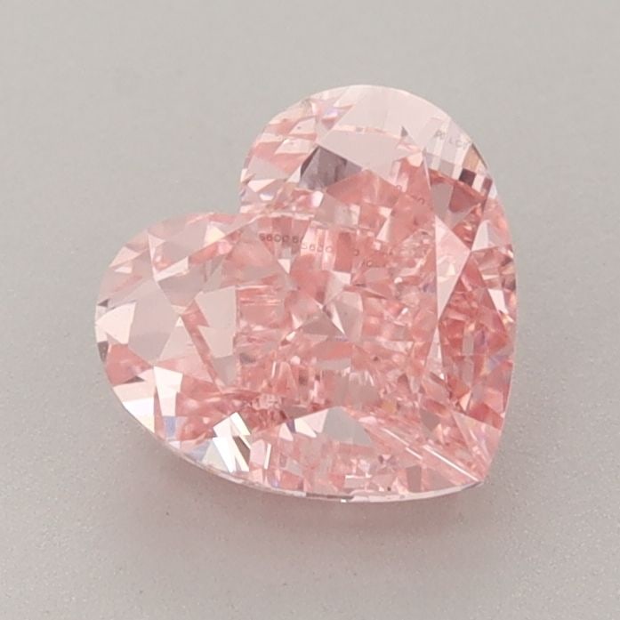 Loose Diamond - HEART 1.53ct Fancy Vivid Pink VS1: Loose Diamond - HEART 1.53ct Fancy Vivid Pink VS1 Source: This is a real non-mined Diamond that has been grown in a lab Shape: HEART Carats: 1.53 Color: Fancy Vivid Pink Certification: IGI Video: