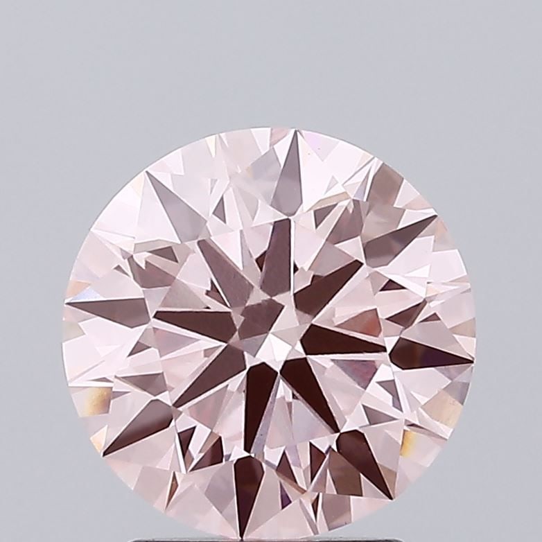 Ideal Loose Diamond - ROUND 2.35ct Fancy Vivid Pink VS1: Ideal Loose Diamond - ROUND 2.35ct Fancy Vivid Pink VS1 Source: This is a real non-mined Diamond that has been grown in a lab Shape: ROUND Carats: 2.35 Color: Fancy Vivid Pink Certification: IGI Video