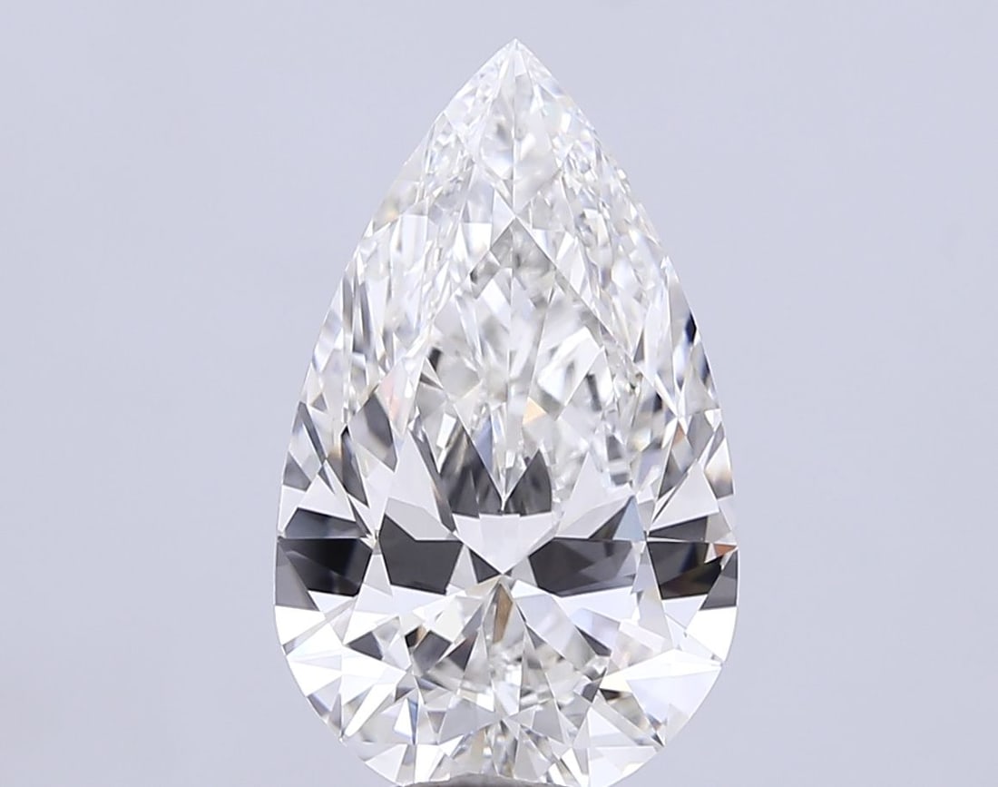 Loose Diamond - PEAR 10.44ct G VS1: Loose Diamond - PEAR 10.44ct G VS1 Source: This is a real non-mined Diamond that has been grown in a lab Shape: PEAR Carats: 10.44 Color: G Clarity: VS1 Certification: IGI Additional images available