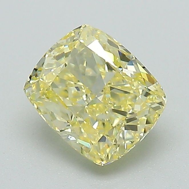 Loose Diamond - CUSHION MODIFIED 1.15ct Fancy Intense Yellow VS1: Loose Diamond - CUSHION MODIFIED 1.15ct Fancy Intense Yellow VS1 Source: This is a real non-mined Diamond that has been grown in a lab Shape: CUSHION MODIFIED Carats: 1.15 Color: Fancy Intense Yellow