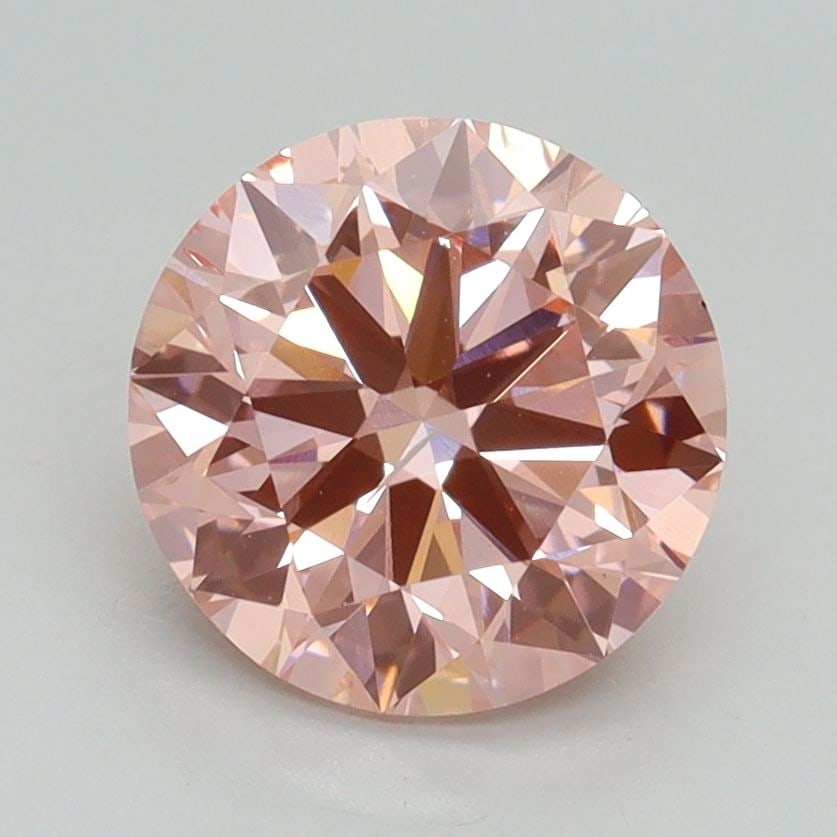 Loose Diamond - ROUND 2.0ct Fancy Intense Pink SI1: Loose Diamond - ROUND 2.0ct Fancy Intense Pink SI1 Source: This is a real non-mined Diamond that has been grown in a lab Shape: ROUND Carats: 2.0 Color: Fancy Intense Pink Certification: IGI Video: