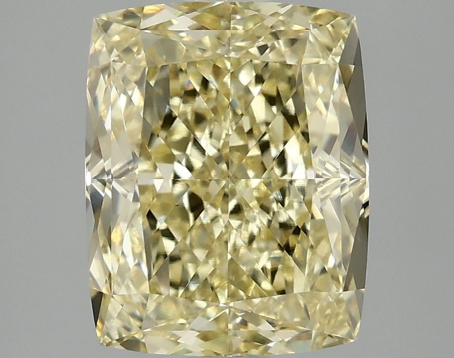 Loose Diamond - CUSHION MODIFIED 3.08ct Fancy Vivid Yellow VS1: Loose Diamond - CUSHION MODIFIED 3.08ct Fancy Vivid Yellow VS1 Source: This is a real non-mined Diamond that has been grown in a lab Shape: CUSHION MODIFIED Carats: 3.08 Color: Fancy Vivid Yellow Cert