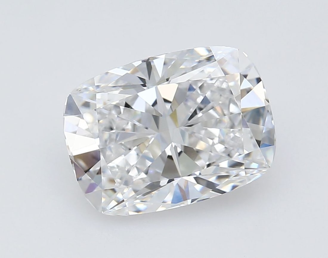 Loose Diamond - CUSHION MODIFIED 3.07ct D VS1: Loose Diamond - CUSHION MODIFIED 3.07ct D VS1 Source: This is a real non-mined Diamond that has been grown in a lab Shape: CUSHION MODIFIED Carats: 3.07 Color: D Clarity: VS1 Certification: GIA Video: