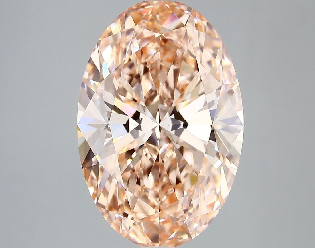 Loose Diamond - OVAL 5.35ct Fancy Intense Pink VS1: Loose Diamond - OVAL 5.35ct Fancy Intense Pink VS1 Source: This is a real non-mined Diamond that has been grown in a lab Shape: OVAL Carats: 5.35 Color: Fancy Intense Pink Certification: IGI Video: