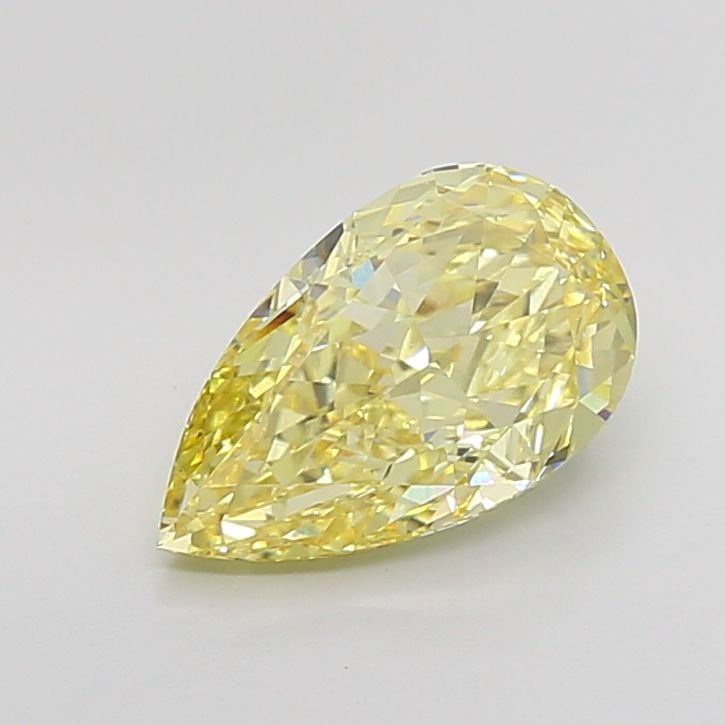 Loose Diamond - PEAR 3.02ct Fancy Yellow VVS2: Loose Diamond - PEAR 3.02ct Fancy Yellow VVS2 Source: This is a real non-mined Diamond that has been grown in a lab Shape: PEAR Carats: 3.02 Color: Fancy Yellow Certification: IGI Video: