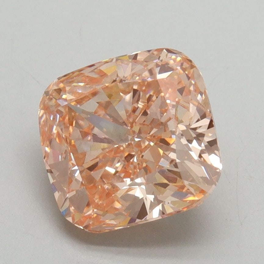 Loose Diamond - CUSHION BRILLIANT 2.52ct Fancy Vivid Pink VS1: Loose Diamond - CUSHION BRILLIANT 2.52ct Fancy Vivid Pink VS1 Source: This is a real non-mined Diamond that has been grown in a lab Shape: CUSHION BRILLIANT Carats: 2.52 Color: Fancy Vivid Pink Certif