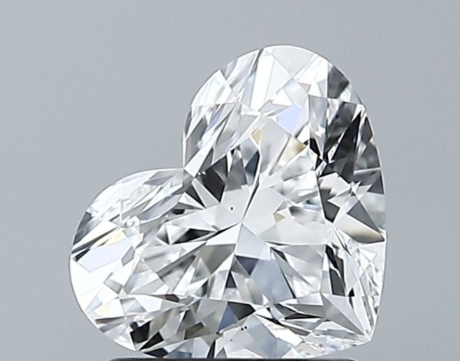 Loose Diamond - HEART 1.24ct D VVS2: Loose Diamond - HEART 1.24ct D VVS2 Source: This is a real non-mined Diamond that has been grown in a lab Shape: HEART Carats: 1.24 Color: D Clarity: VVS2 Certification: GIA Video: